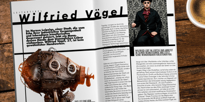 Twentieth Century Font Poster 2